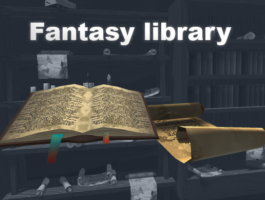 Fantasy Library | 3D Furniture | Unity Asset Store