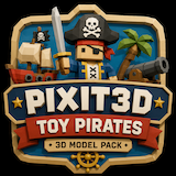 Pixit3D ToyPirates