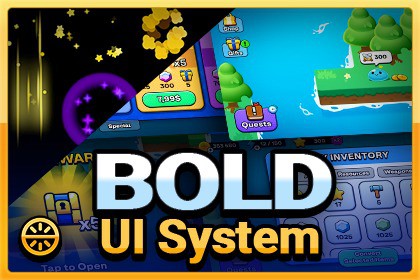 Bold UI Complete System - URP Mobile Ready