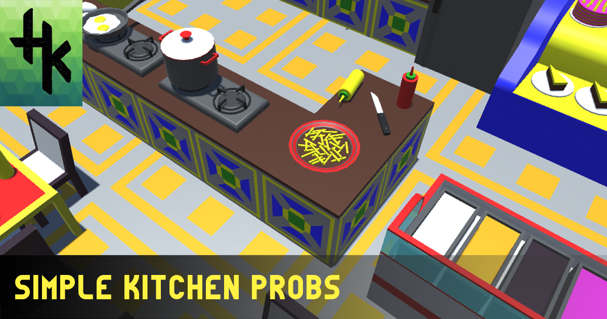 Simple Kitchen Probs | 3D Props | Unity Asset Store