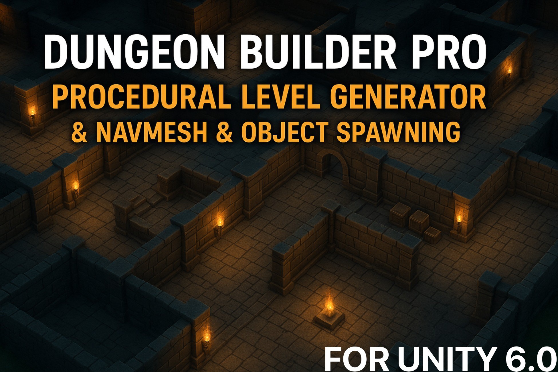 Dungeon Builder Pro – Procedural Level Generator with NavMesh & For ...