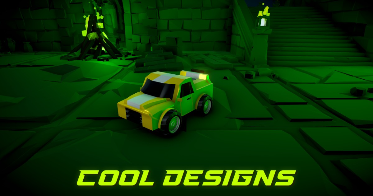Low Poly Cars Toy Cars 3D Land Unity Asset Store