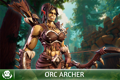 Stylized Orc Archer
