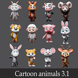 Cartoon characters animals 3 01