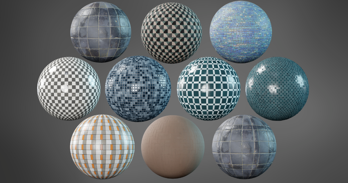 Tile Materials V02 | 2D Tiles | Unity Asset Store