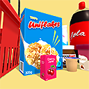 Low Poly Cartoon Food And Groceries Pack