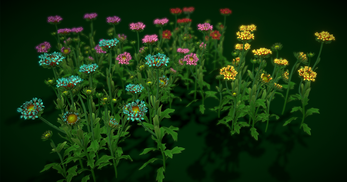 Flower Fanfare Blanket | 3D Flowers | Unity Asset Store