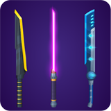 Toon Medieval and Futuristic Swords