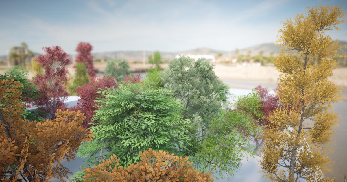 Mobile Tree Bundle 2 | 3D Trees | Unity Asset Store