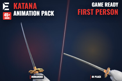 Katana Animation Pack | First person