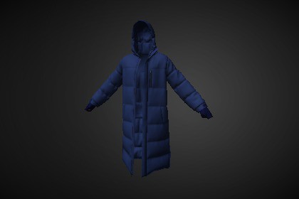 Long Padded Jacket