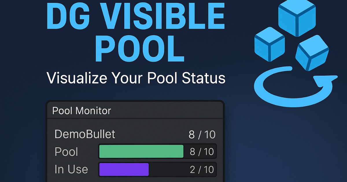 Unity Pool DG Visible Pool | 유틸리티 도구 | Unity Asset Store