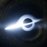 Black Hole with Volumetric Accretion Disk