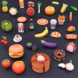 3D Food Pack | All Asset