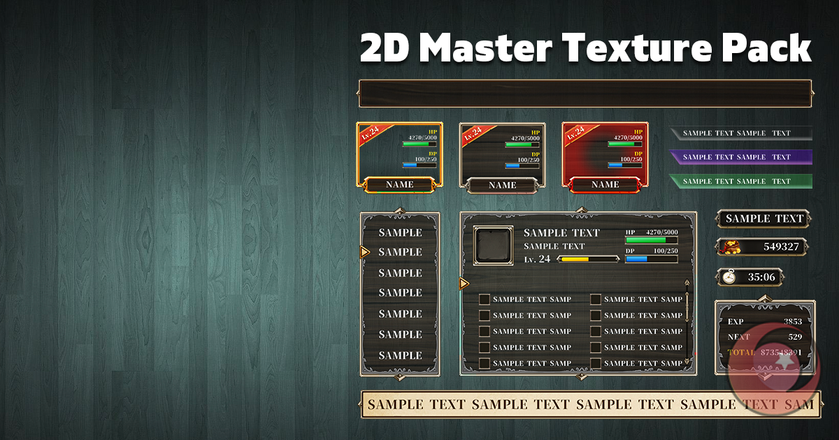 2D Master Texture Pack(PSD) | 2D Textures & Materials | Unity Asset Store
