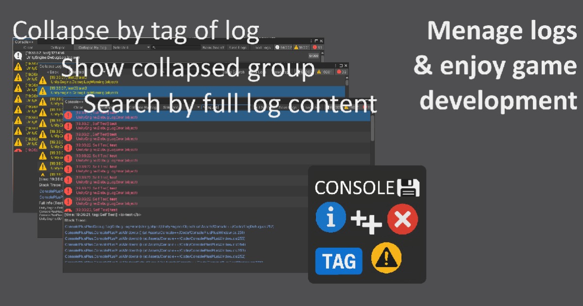 Console++ | Utilities Tools | Unity Asset Store