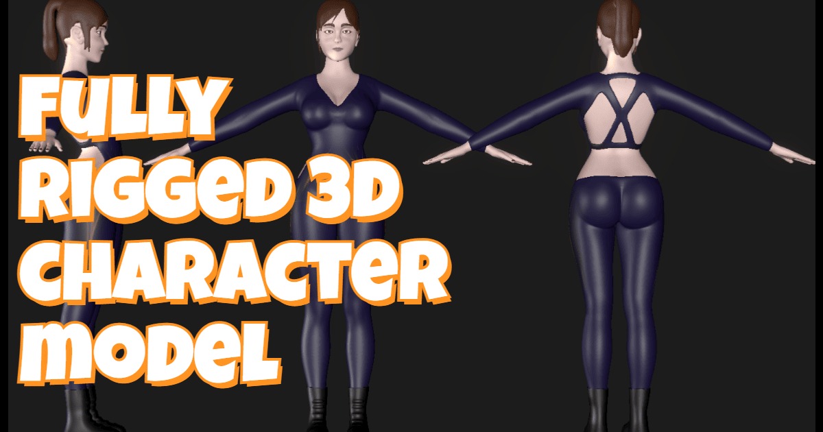 Fully Rigged 3D Character Model | 3D Humanoids | Unity Asset Store