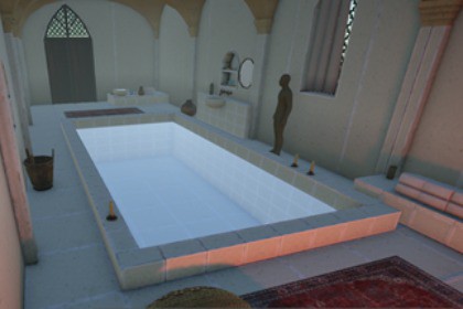 Medieval Style Bathhouse Modular Kit