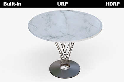 Modern Lounge Coffee Table Marble and Steel 3d Model