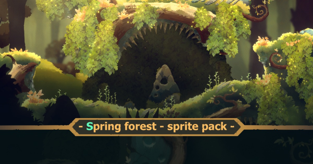 Spring forest sprite pack | 2D Environments | Unity Asset Store