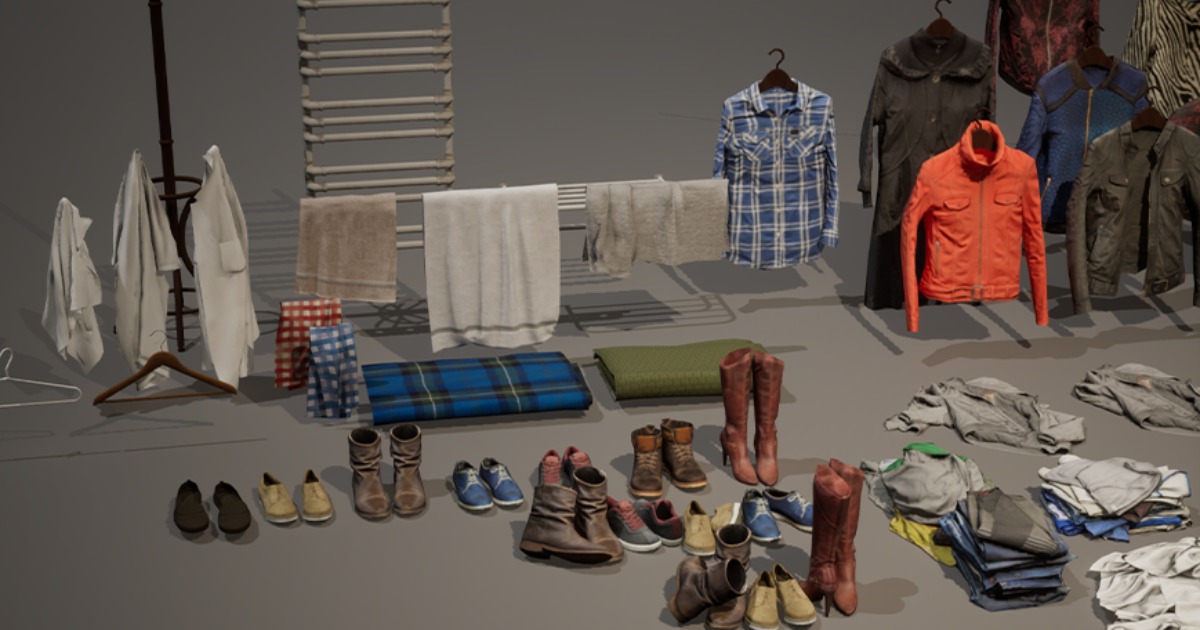 Cloth Pack Vol 2 | 3D Clothing | Unity Asset Store