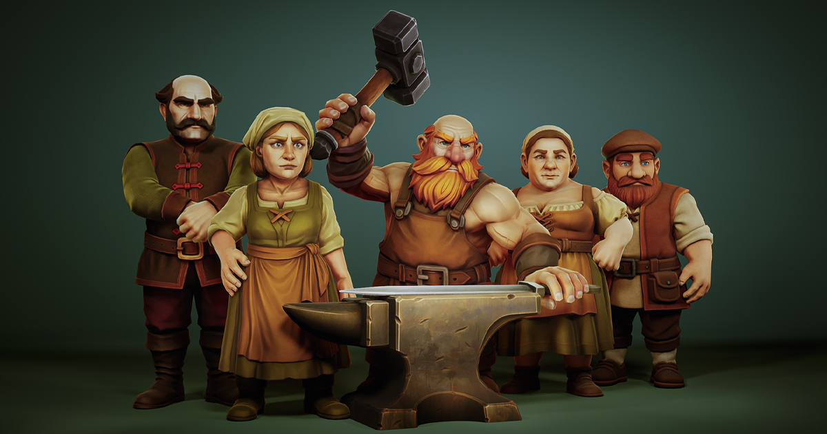 Medieval_NPC_Pack_v1 | Characters | Unity Asset Store