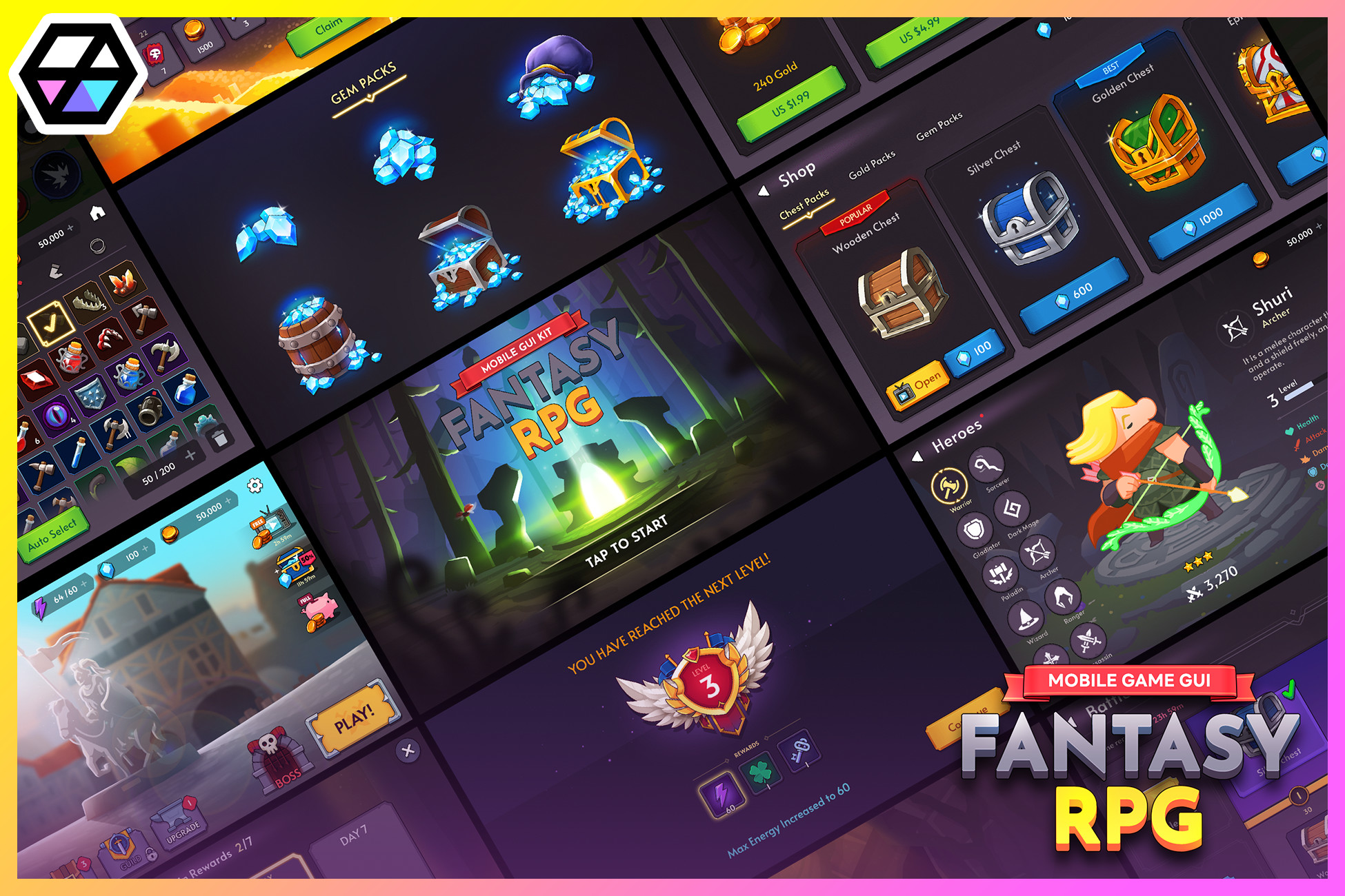 GUI Pro - Fantasy RPG