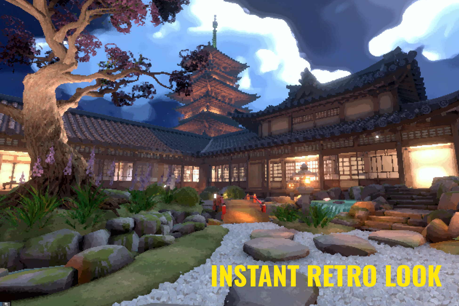 Instant Retro Look