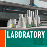 Laboratory - interior and props