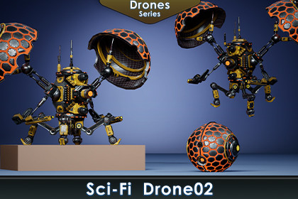 Sci-Fi Drone02