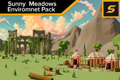 Sunny Meadows - Environment Pack by Soldium