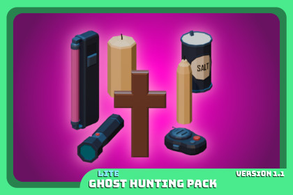 Low-Poly Ghost Hunting Pack Lite