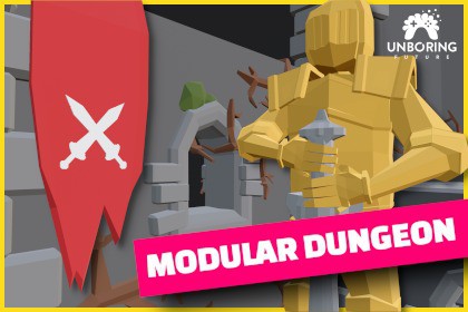 LOW POLY DUNGEON - Modular