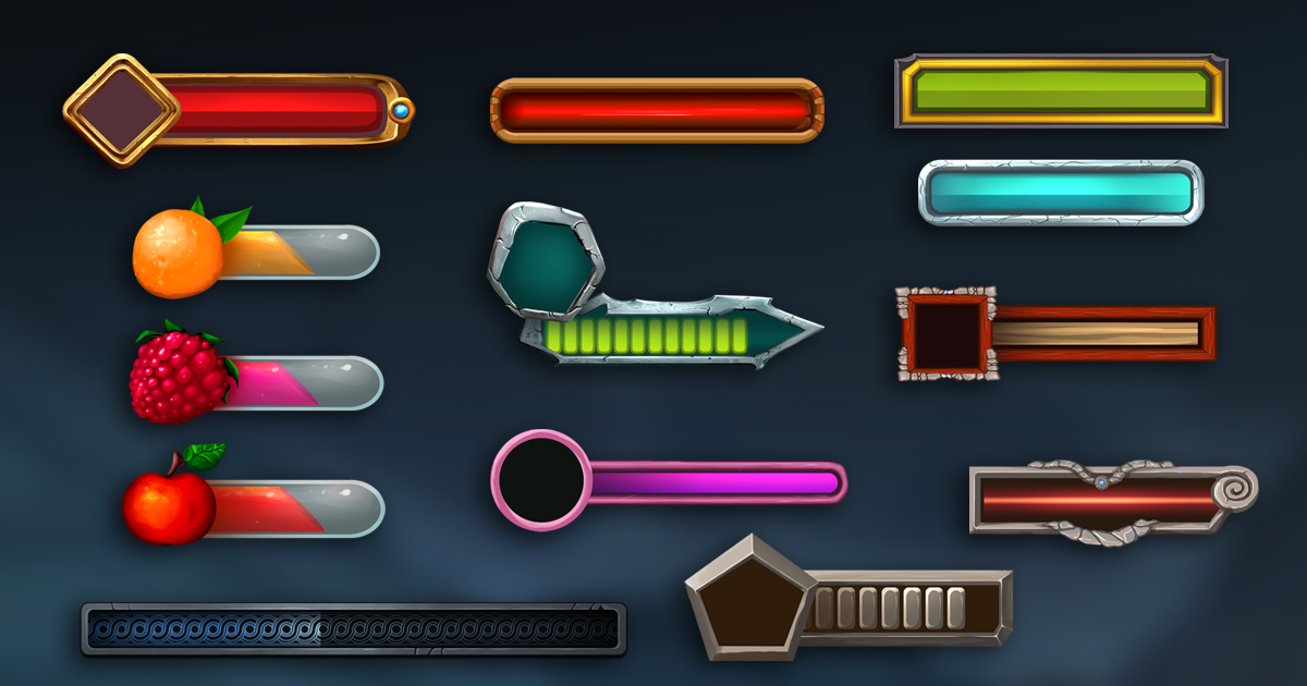 Loading Bars | 2D Icons | Unity Asset Store