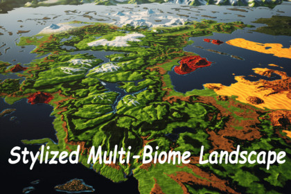 Stylized Multi-Biome Landscape