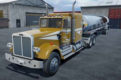 80s Semitruck Tanker