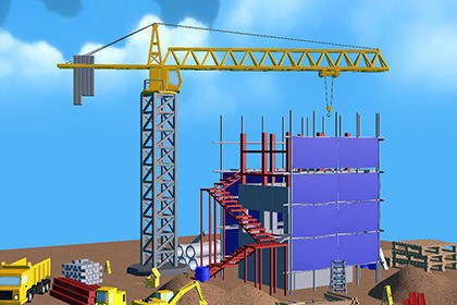 MAR-Low Poly Tower Crane