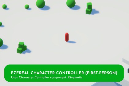 Ezereal Character Controller (First-Person)