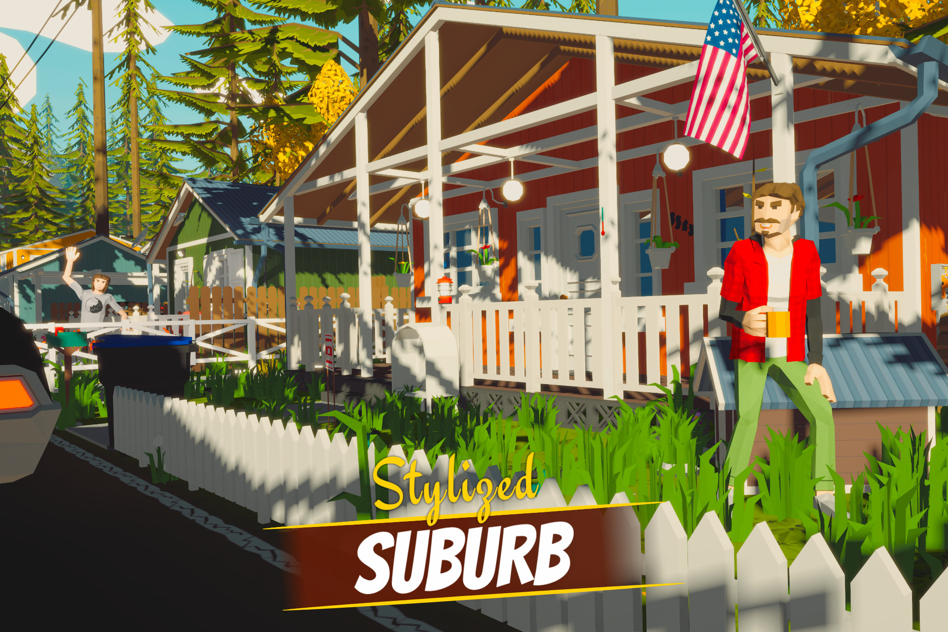 Suburb | 3D Urban | Unity Asset Store