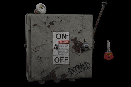 Fuse Box Prop – Game Ready