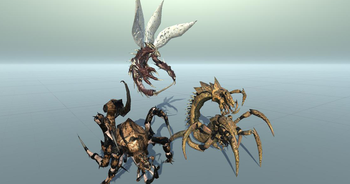Unity Insects Three Bugs | Characters | Unity Asset Store
