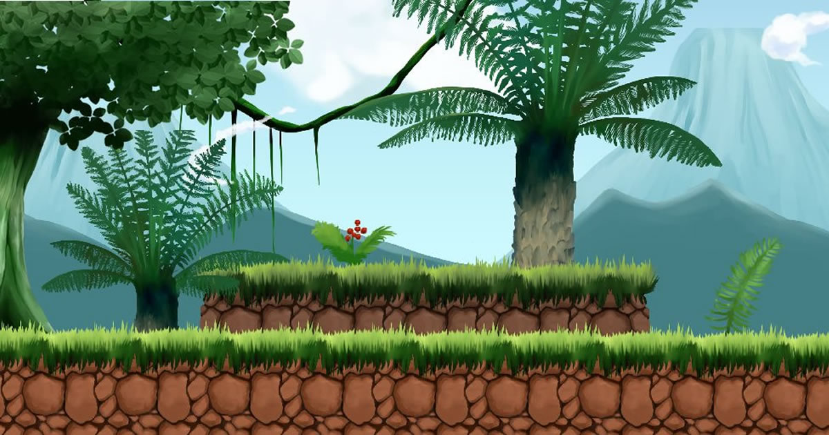 2D Jungle SideScrolling Platformer Pack 2D Environments Unity