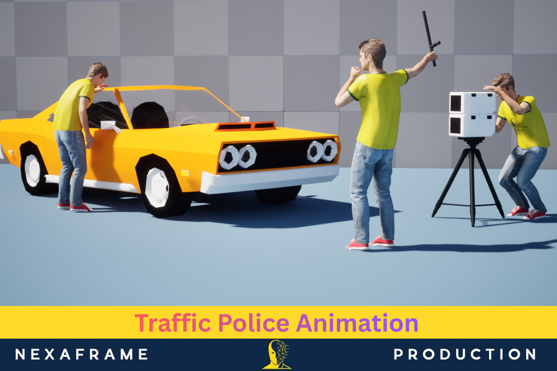 Traffic Police Animation
