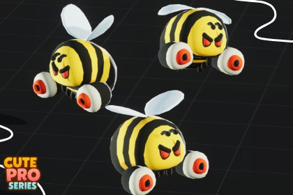 Bee Soldier Cute Pro Series