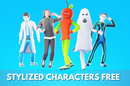 Casual Characters Pack FREE by IGS