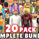 Stylized Characters Complete Bundle Vol 2