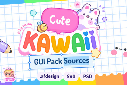 Cute Kawaii GUI Pack Sources
