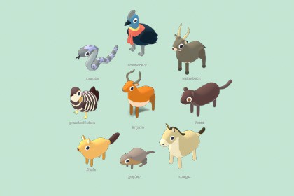 Quirky Series - Grassland Animals Vol 2