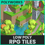 Low Poly RPG Tiles Pack - Polyworks
