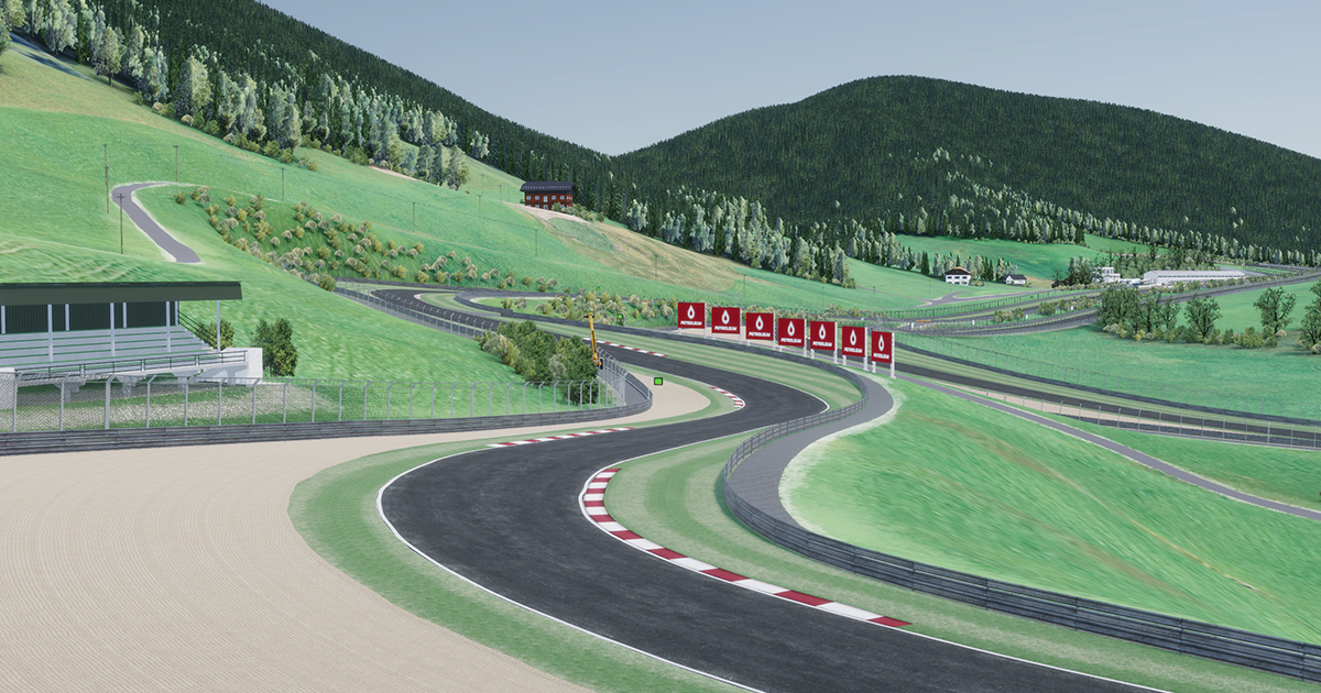 Realistic Race Track Salzburg | 3D Roadways | Unity Asset Store
